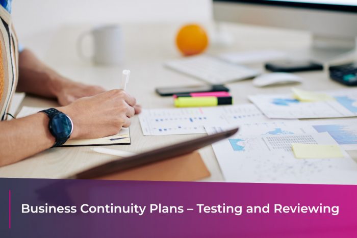 Business Continuity Plans Testing And Reviewing Vostron 1428